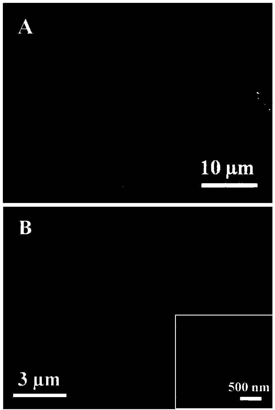 Preparation method of house-of-cards-like hierarchical porous ZSM-5 molecular sieve