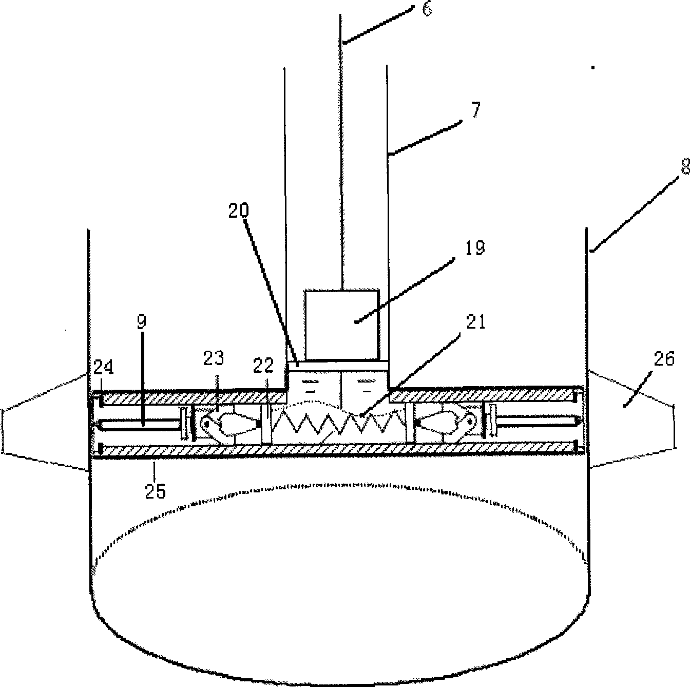 Method and device for exploring seabed gas hydrate