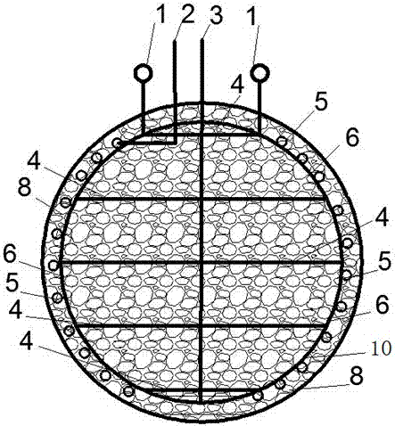 Prefabricated energy sphere geothermal heat exchanger for improved heat transfer efficiency