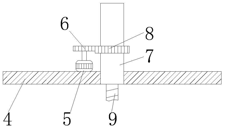 Hole punching equipment for facial mask processing and using method