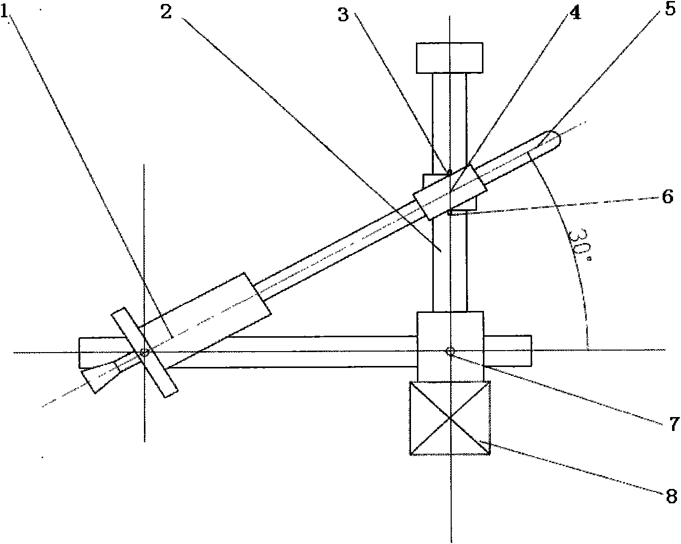 Device for itinerantly measuring blast furnace charge level