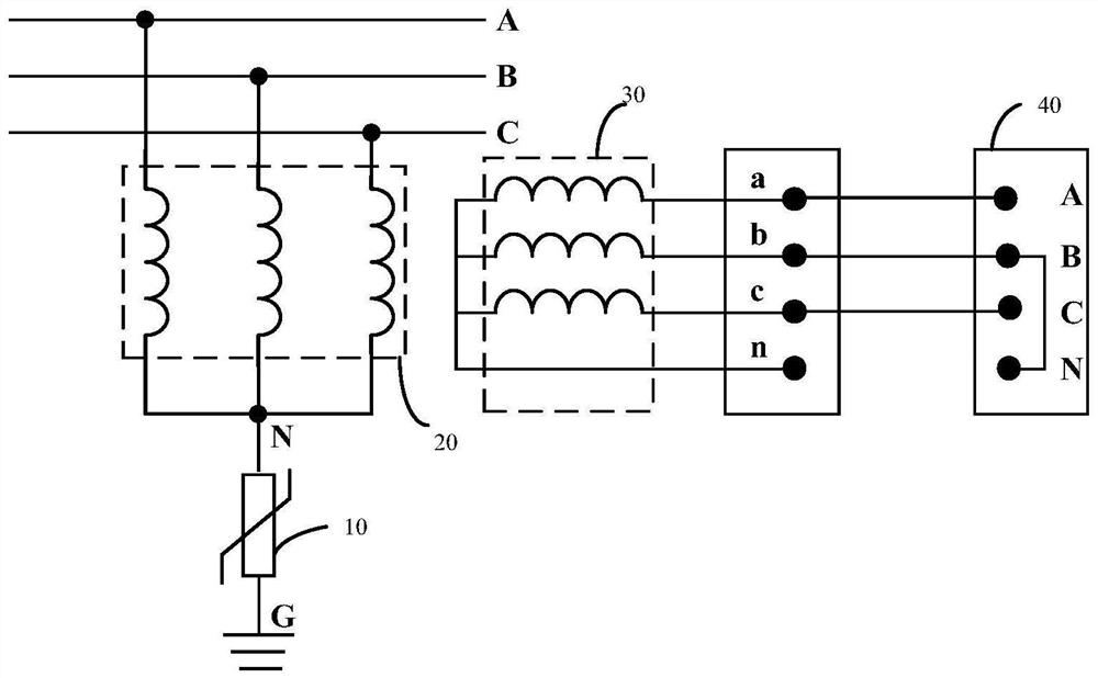 Power grid harmonic voltage measurement error elimination method and device, equipment and storage medium