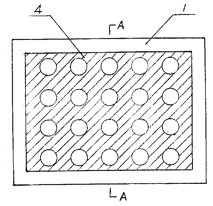 Liquid crystal back lighting optical target