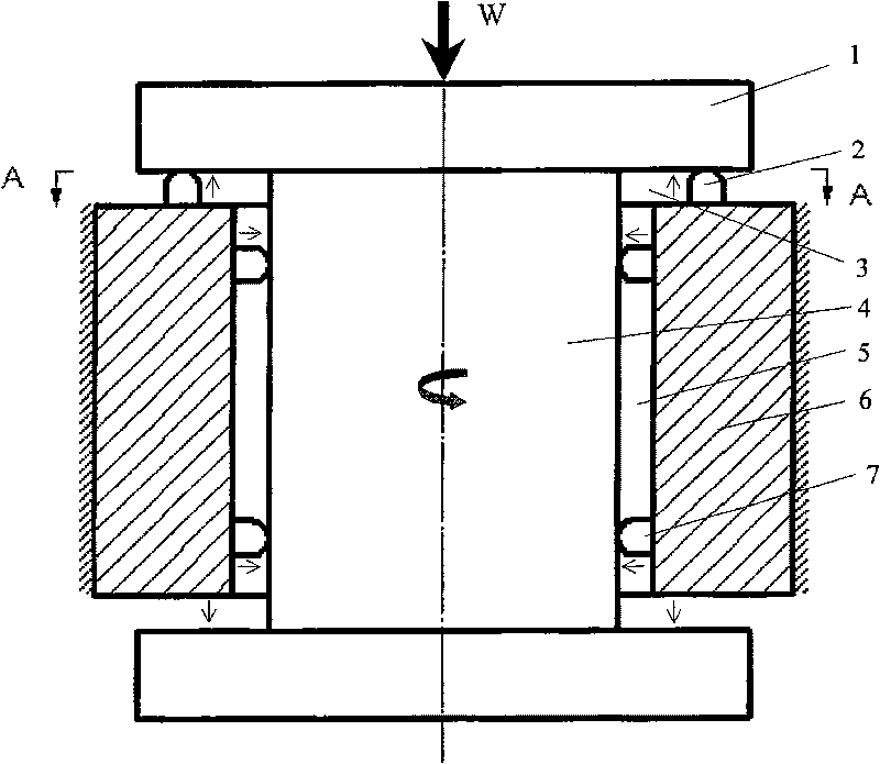 Gas/ solid two-phase composite gyration basic method and device