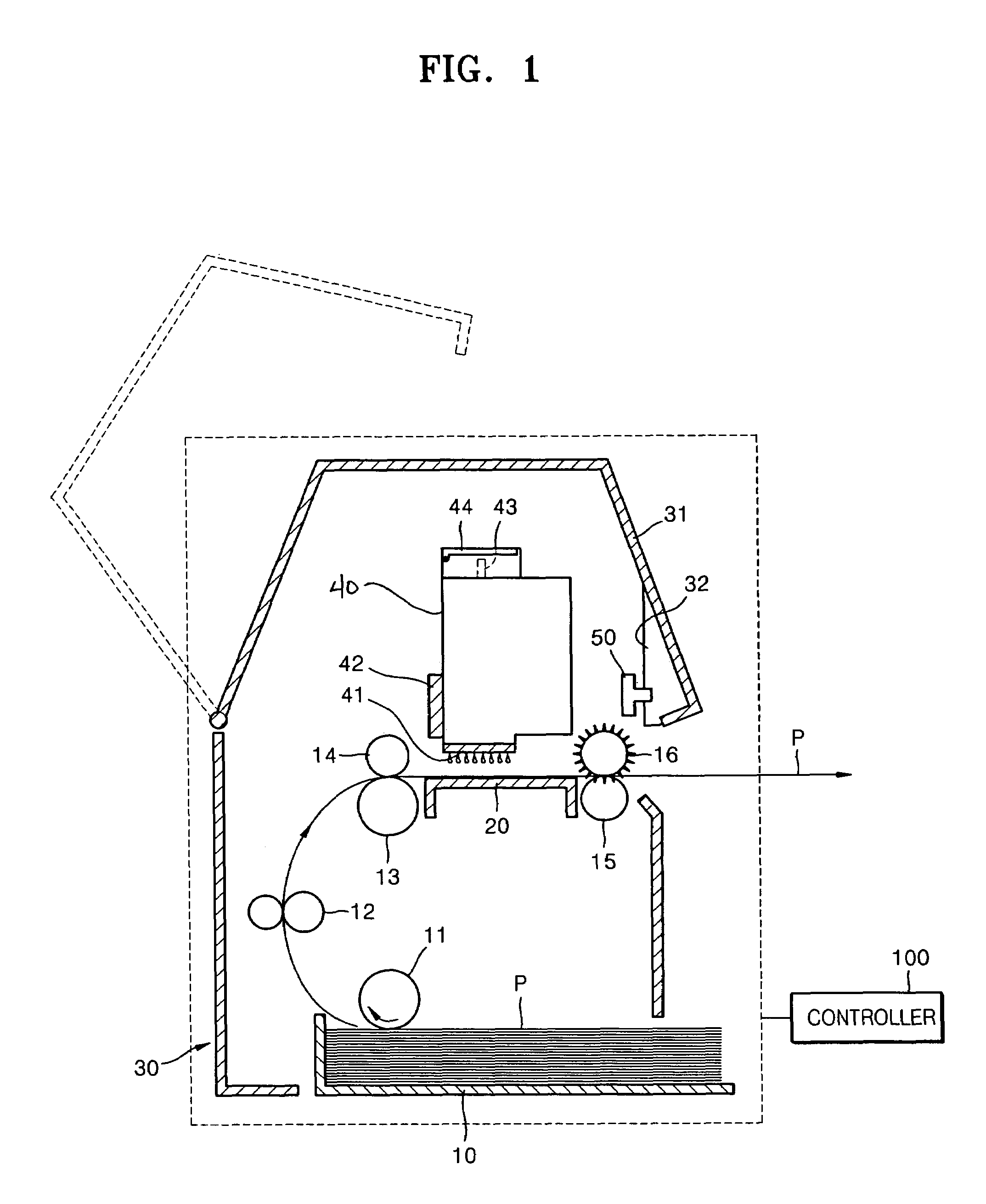 Inkjet image forming apparatus