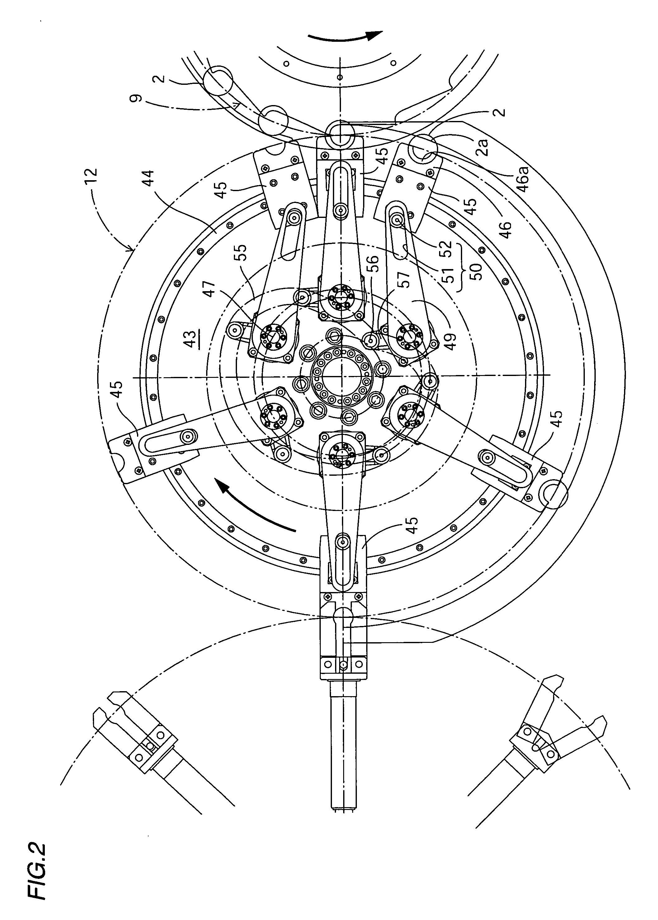 Blow-forming machine