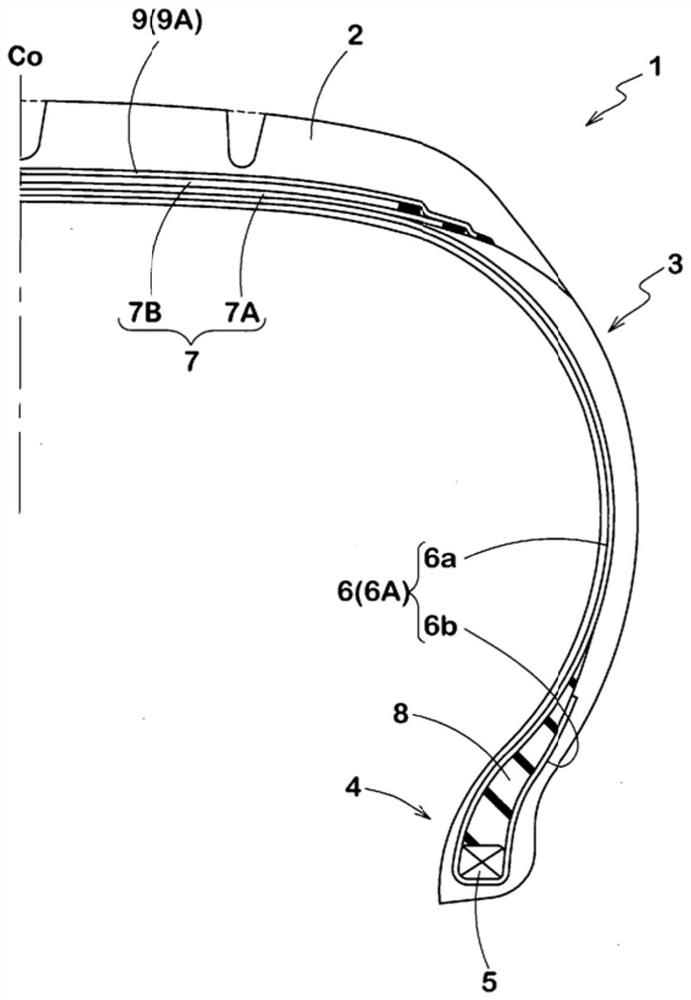 Composite cord and tire using same