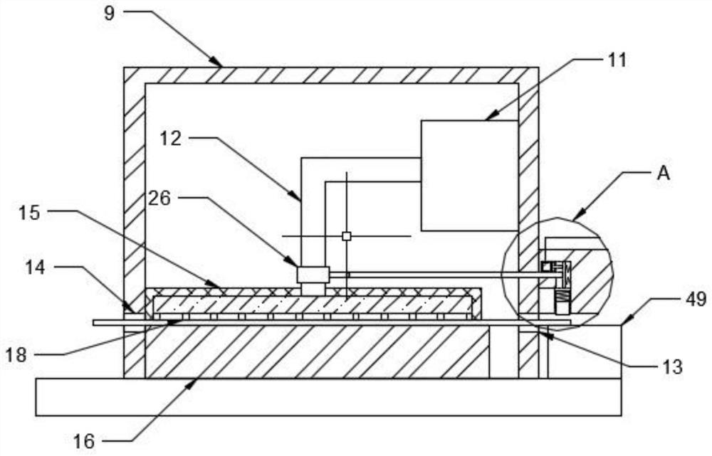 Sanding machine ironing device based on network big data