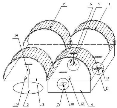 Wheel foot type wall climbing robot mechanism