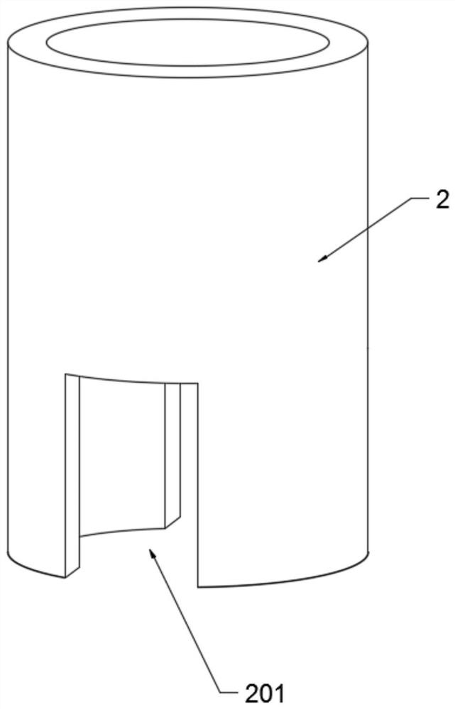 Plastic raw material mixing preparation device