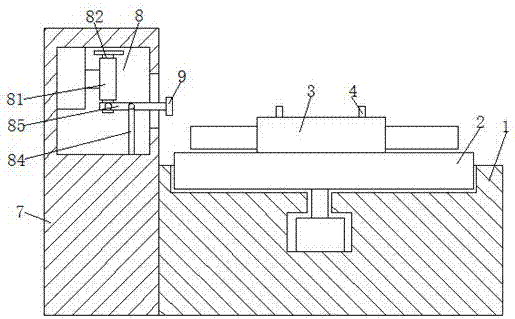 Adjustable glass edging device