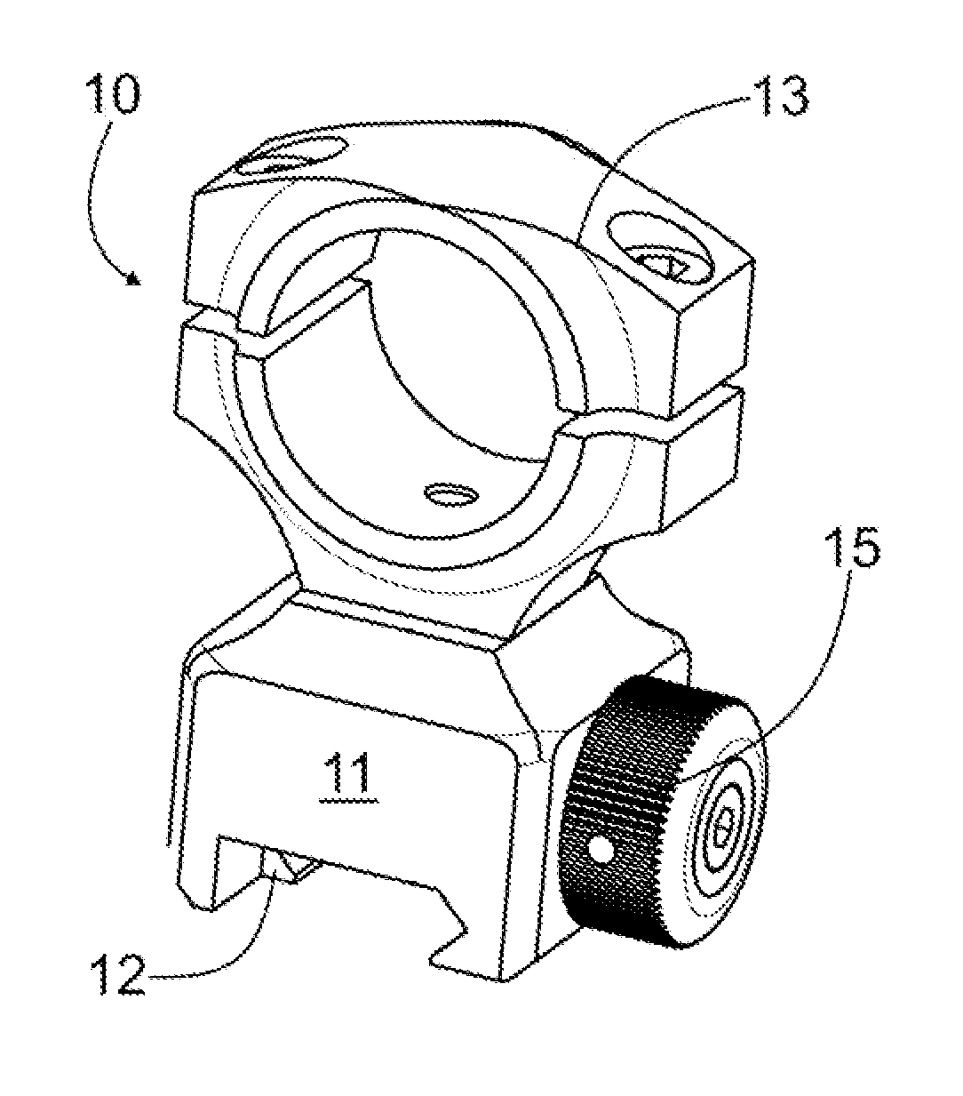 Support for mounting an accessory to a weapon