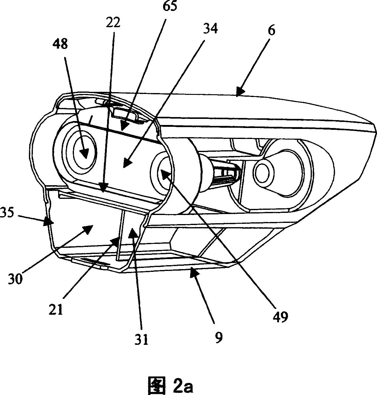 Whirlwind hand-held type vacuum dust collector