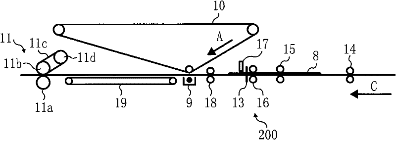 Recording media positioning device and image forming device