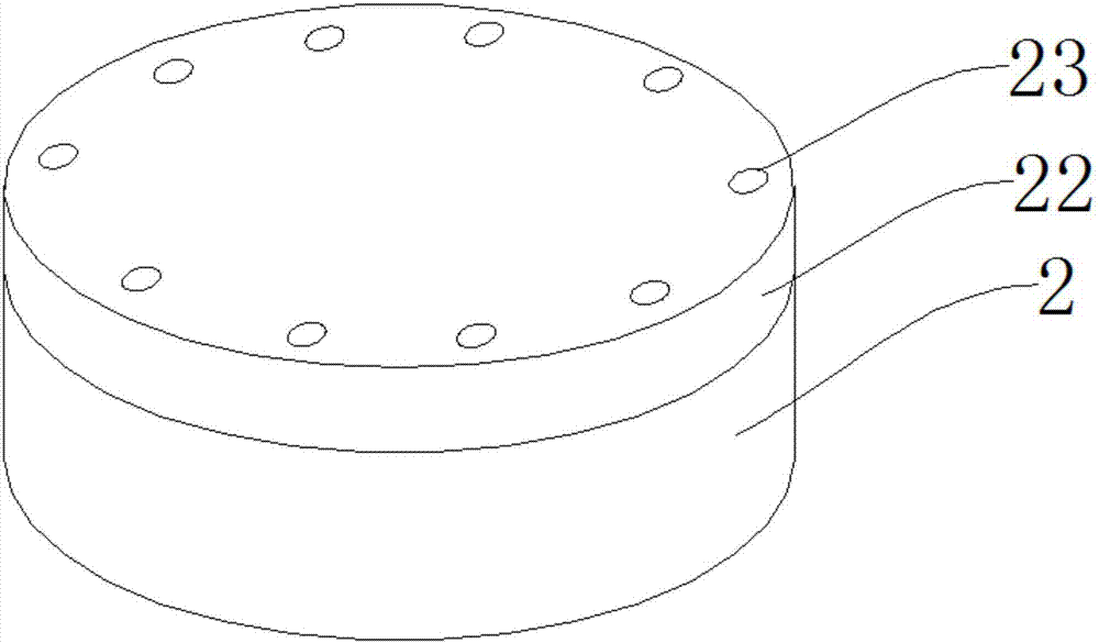 Connecting structure for assembly type building pile foundation and bearing platform