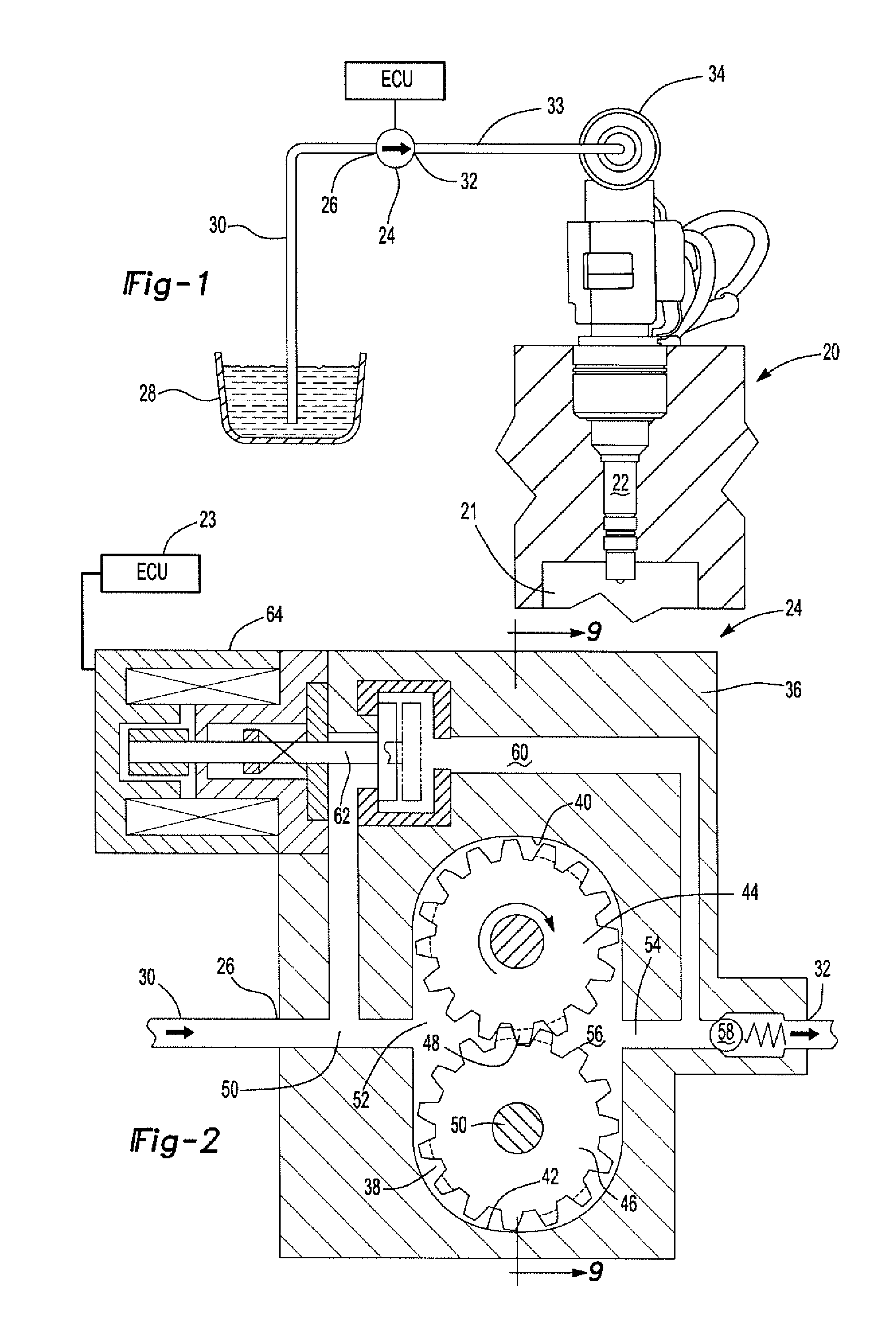 Fuel pump for an internal combustion engine