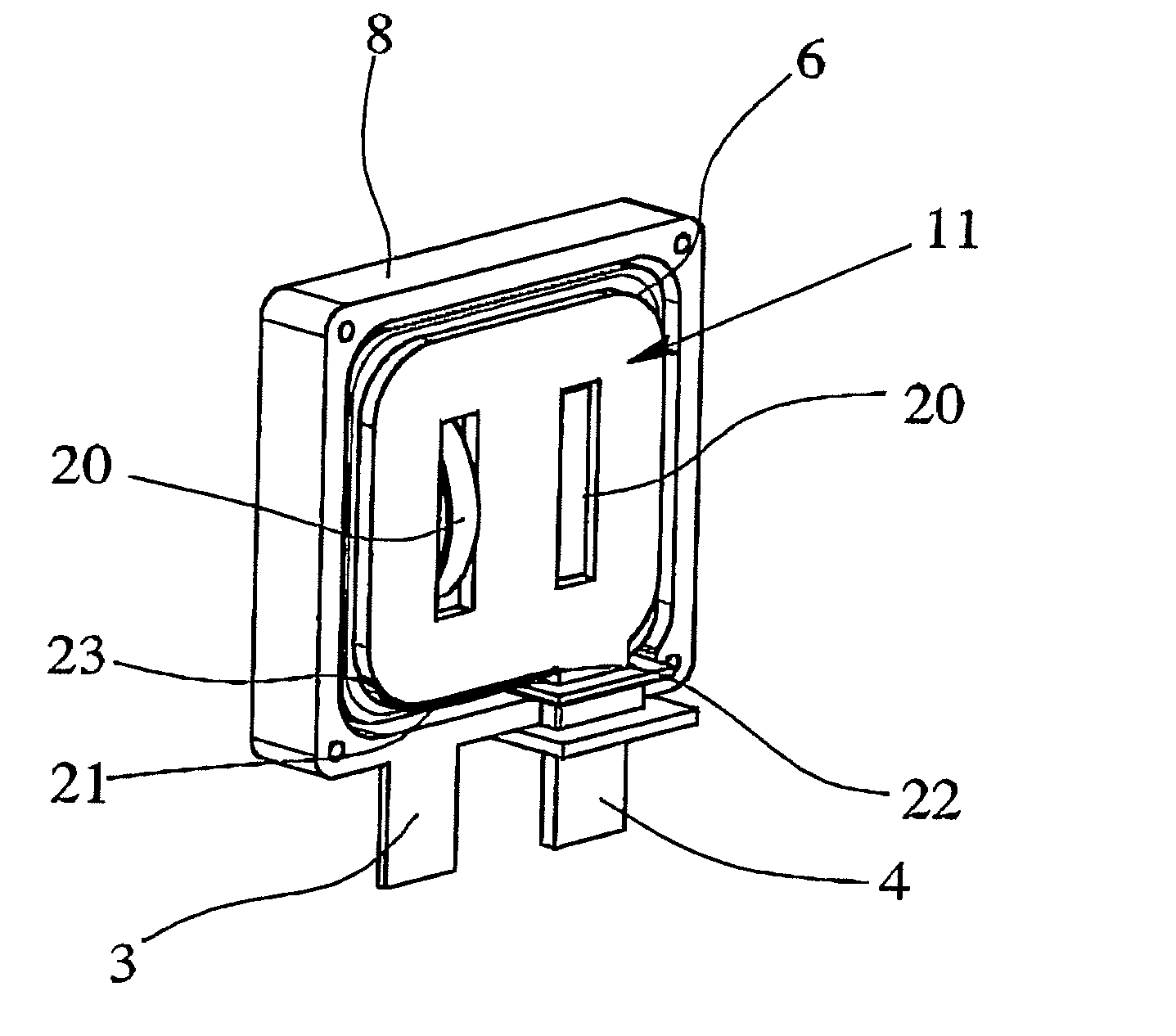 Overvoltage protection element