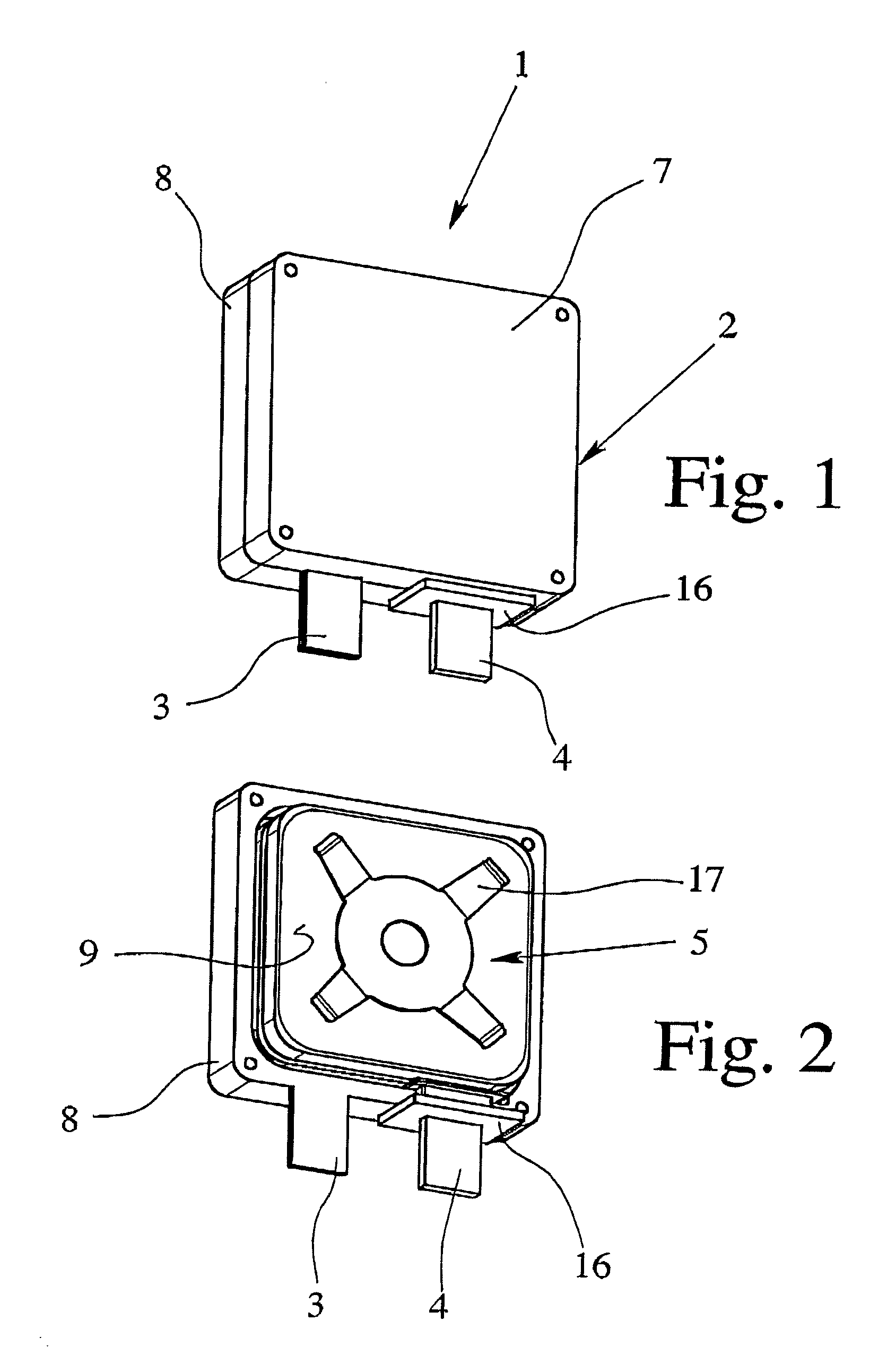 Overvoltage protection element