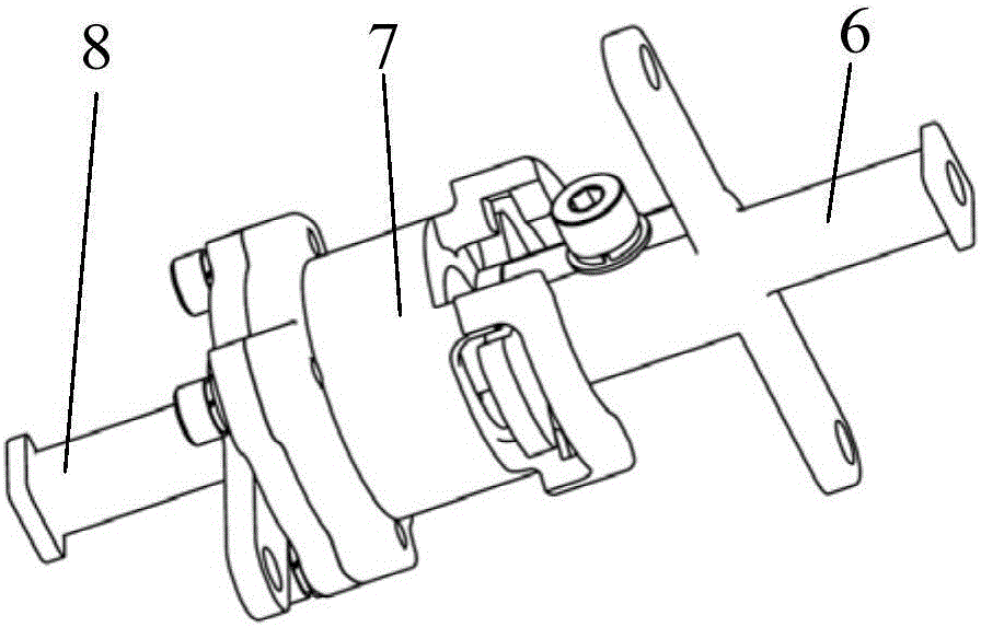 Vibration isolation and piston type buffering system for satellite flywheel vibration isolation support