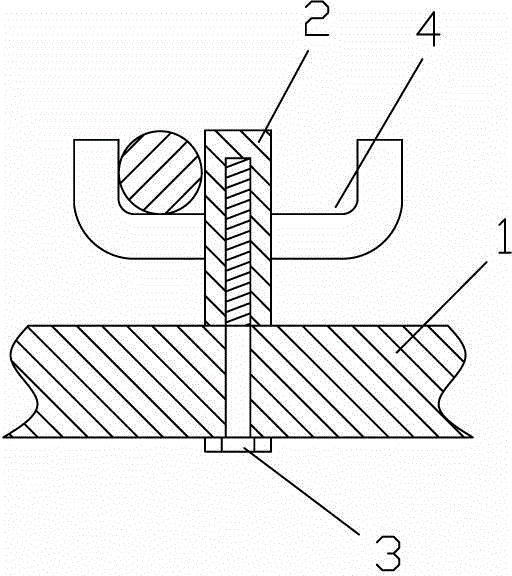 Anti-floating retention structure