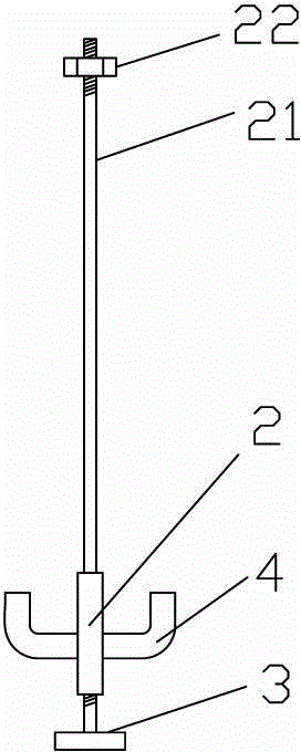 Anti-floating retention structure