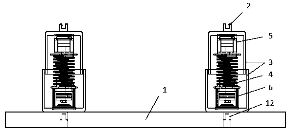 Energy-absorbing automobile engine suspension