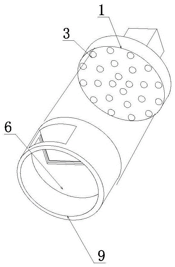 An extraction tank filtrate device