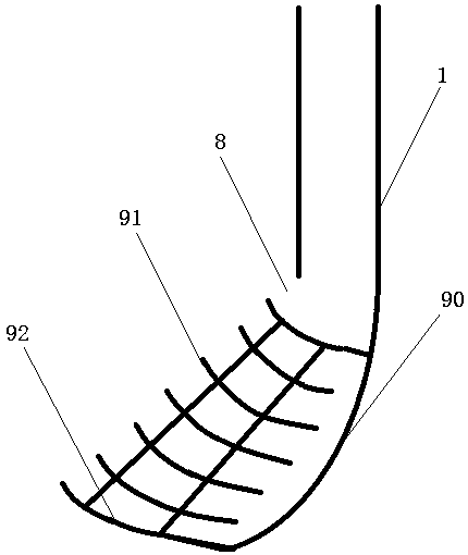 A measuring device and measuring method for dusty gas flow velocity