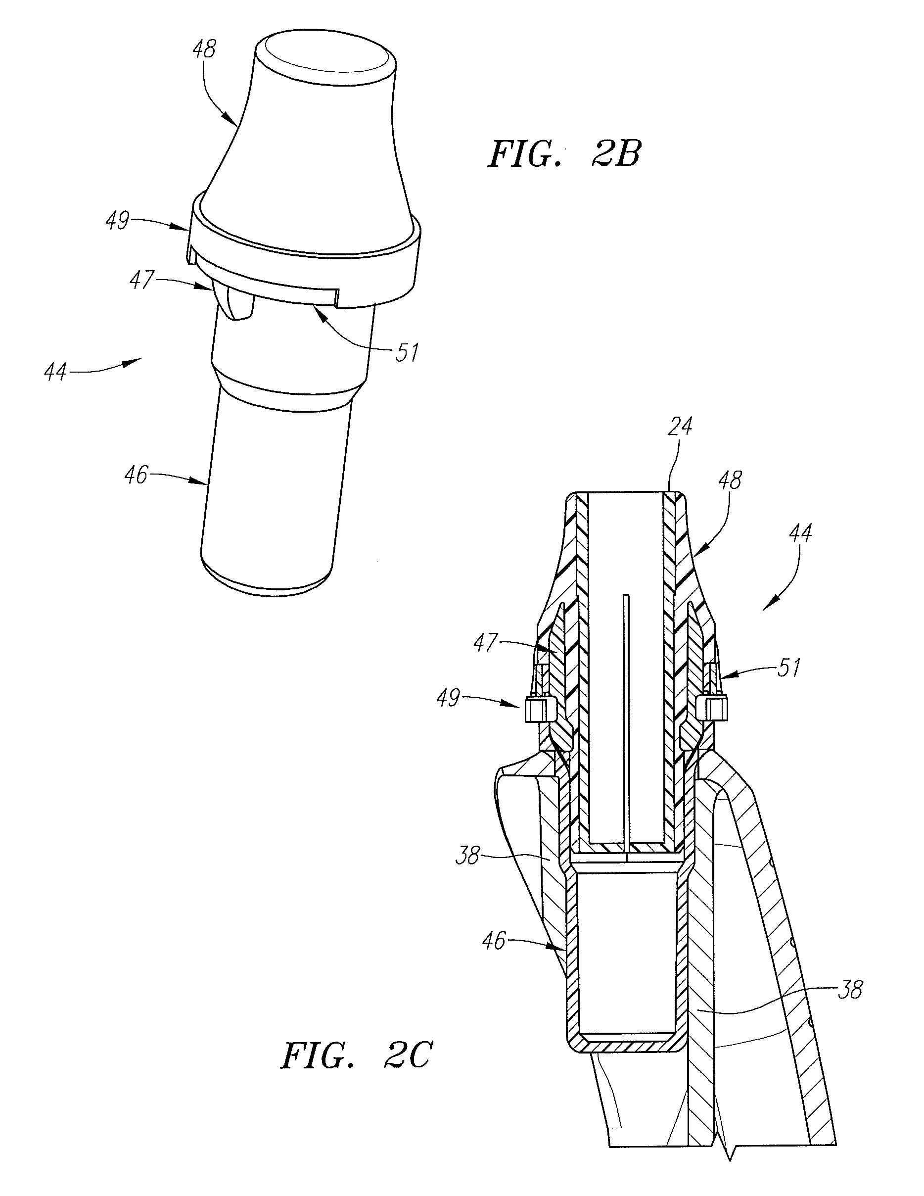 Connection assembly for a golf club