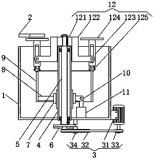 Sprocket gear quenching equipment