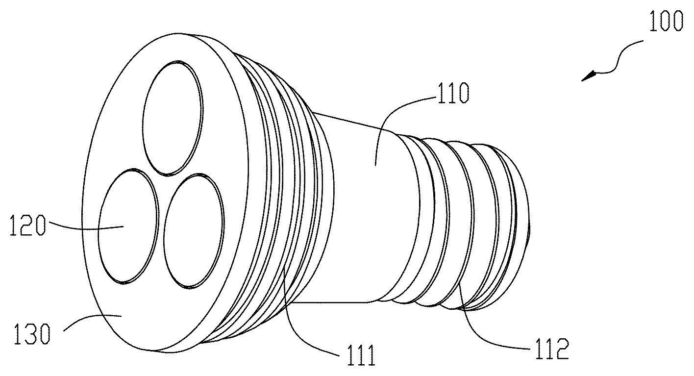 LED lamp assembly