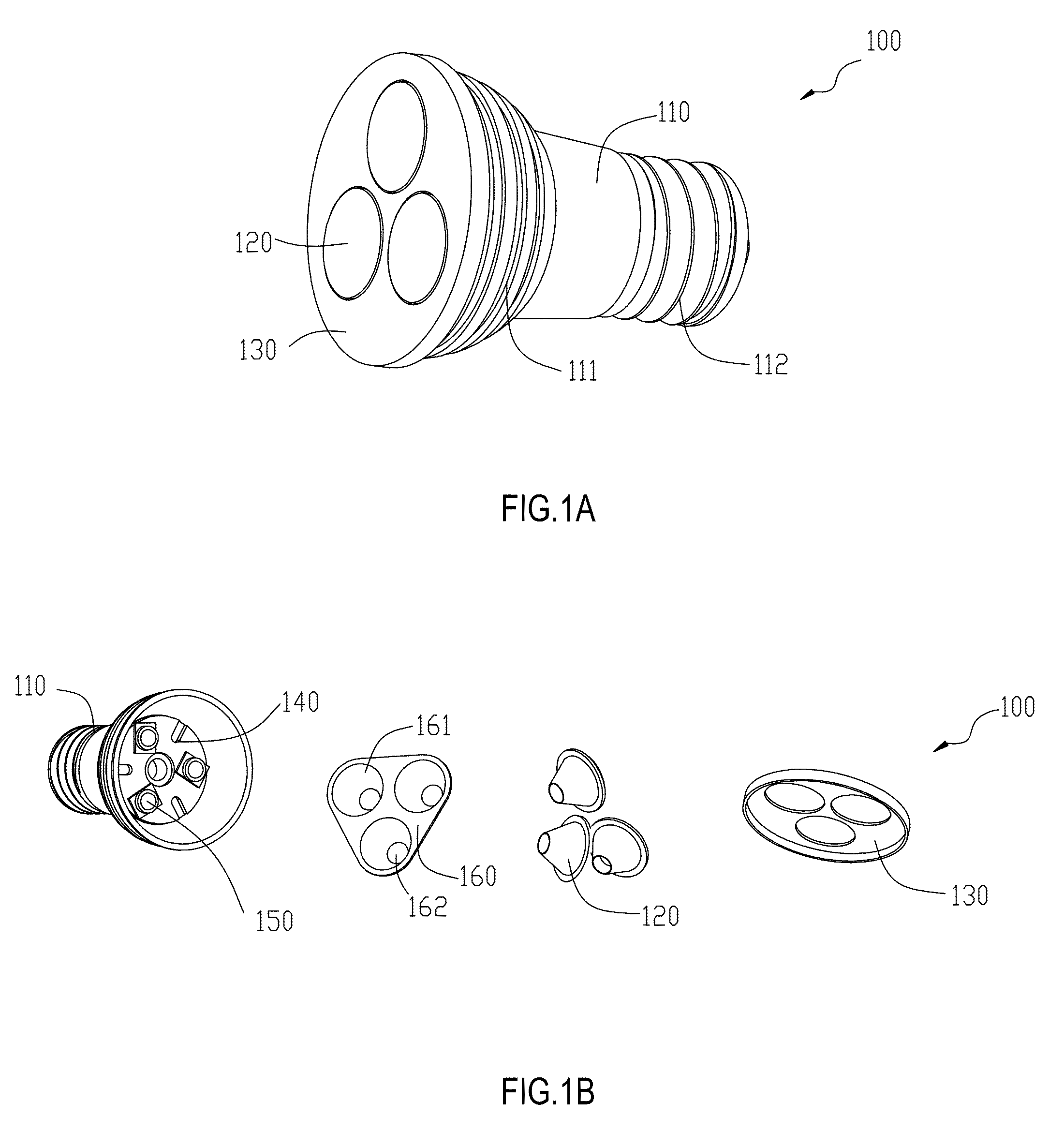 LED lamp assembly