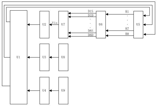 Consistency on-line monitoring device and method for motive power battery pack for electric automobile