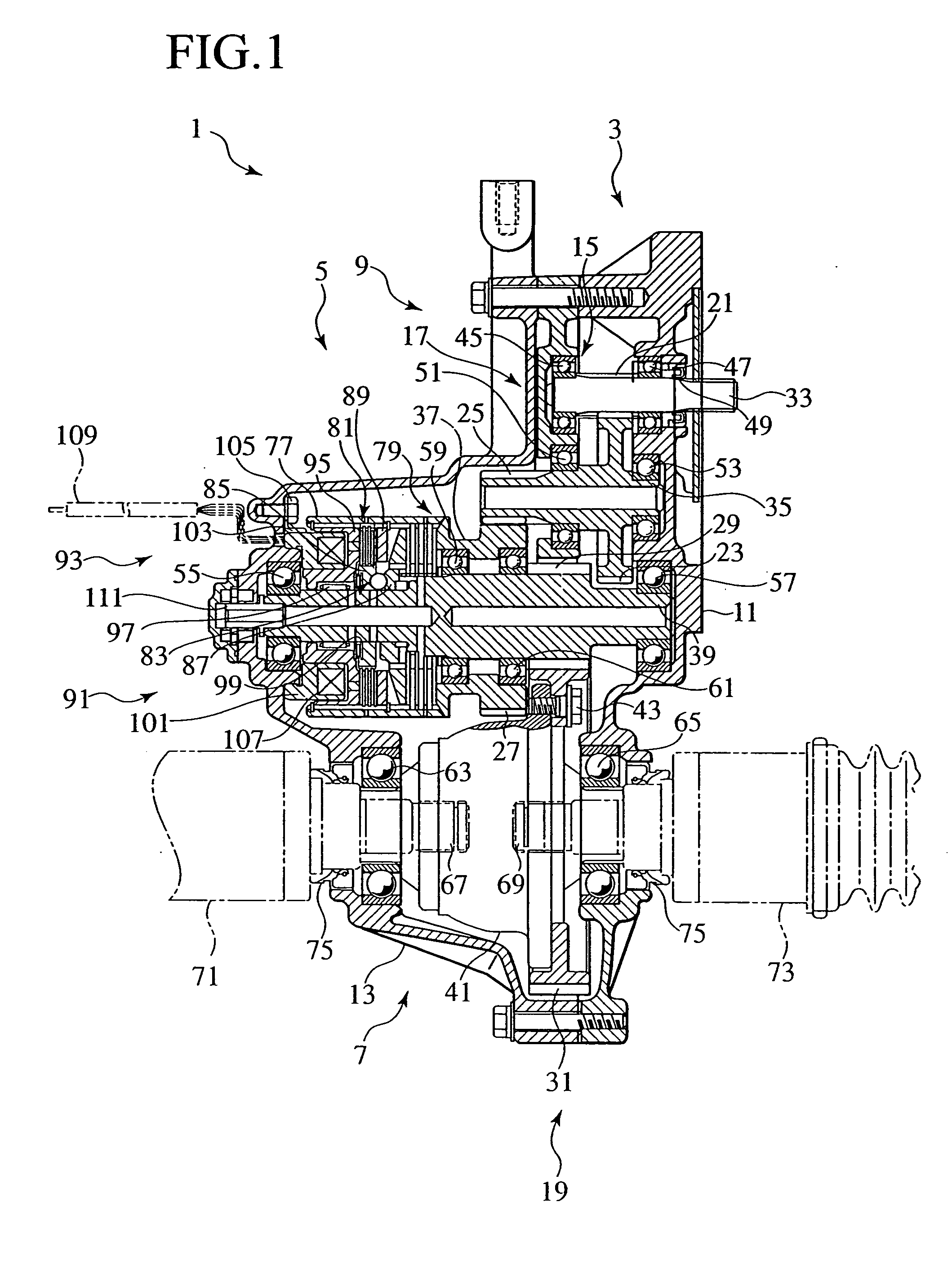 Power transmission system and operation method thereof