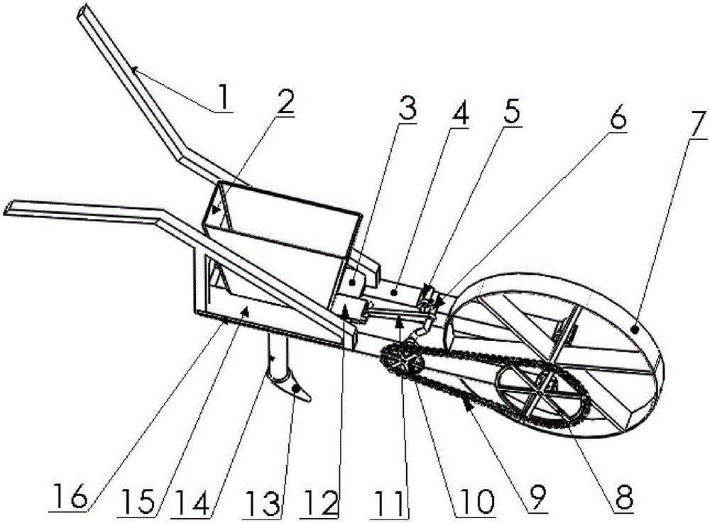 Hole-sowing planter