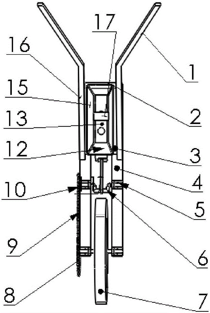 Hole-sowing planter