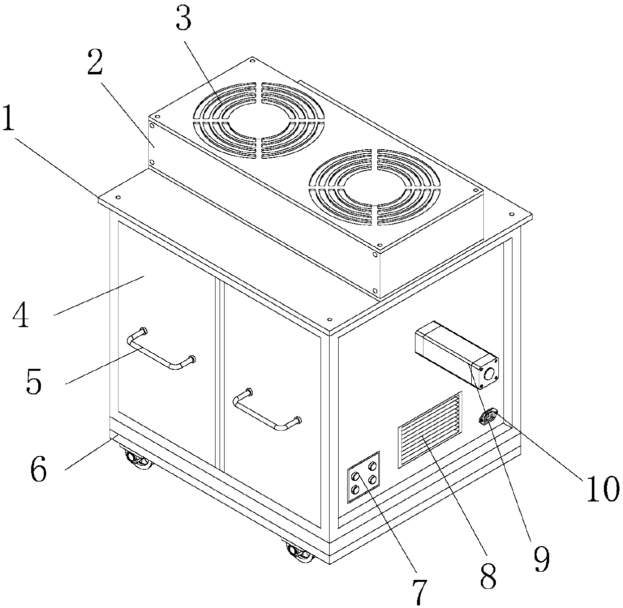 Drying oven used for ceramic product processing