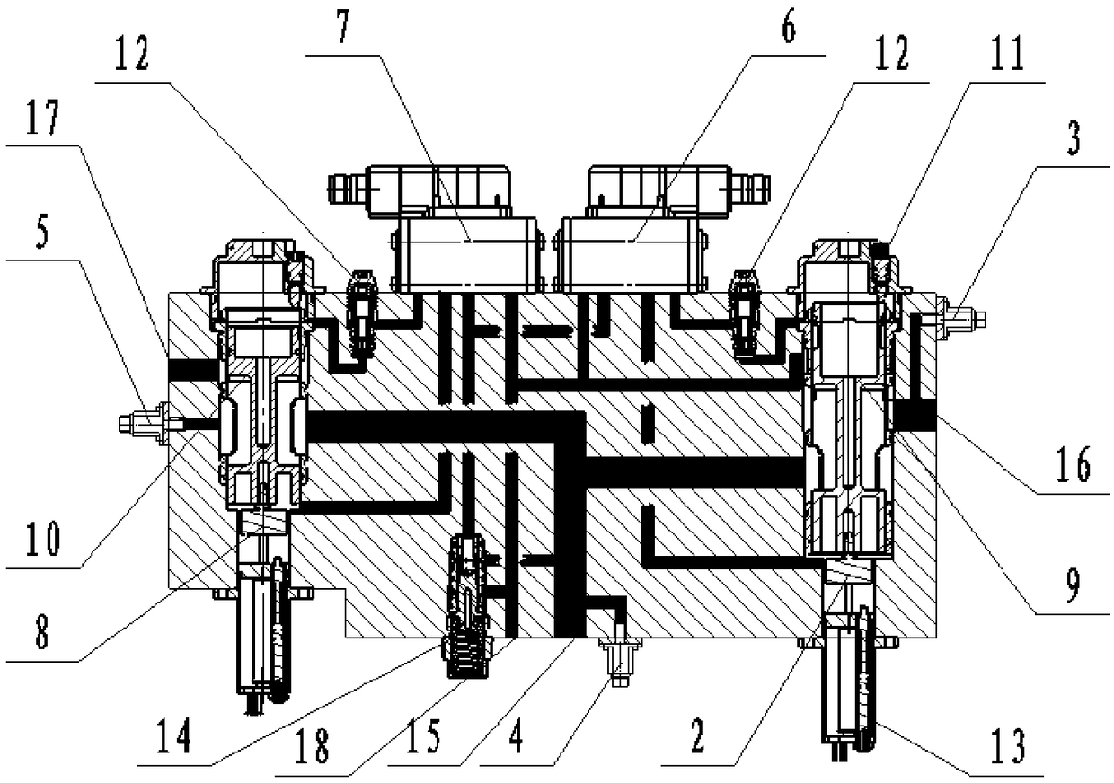 Variable pressure difference measuring method and device