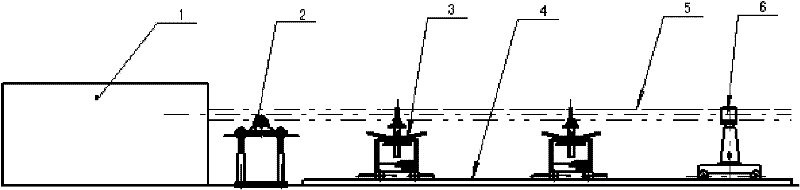 Electroplating support system for mandrel workpieces