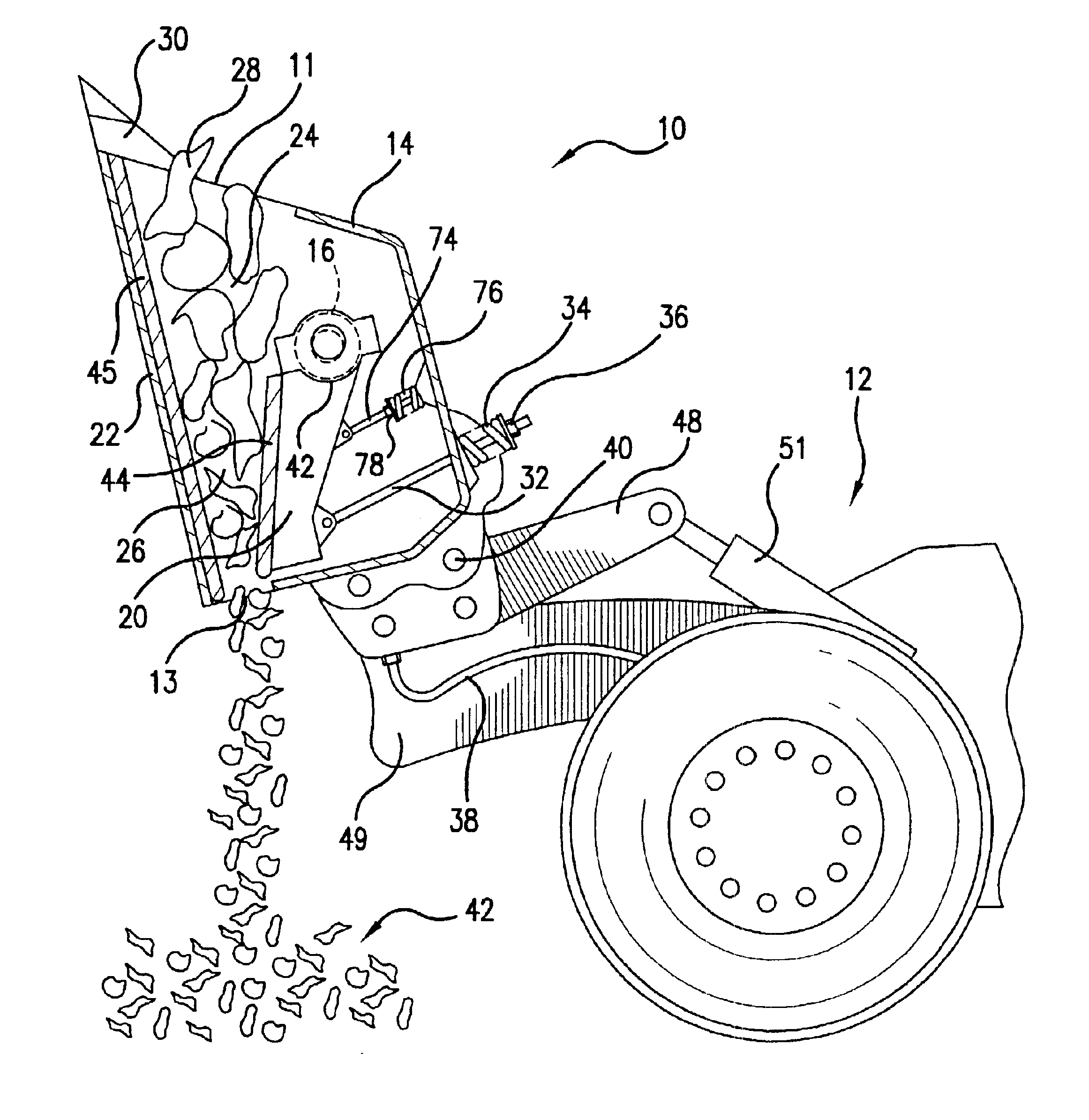 Mobile jaw crusher assembly