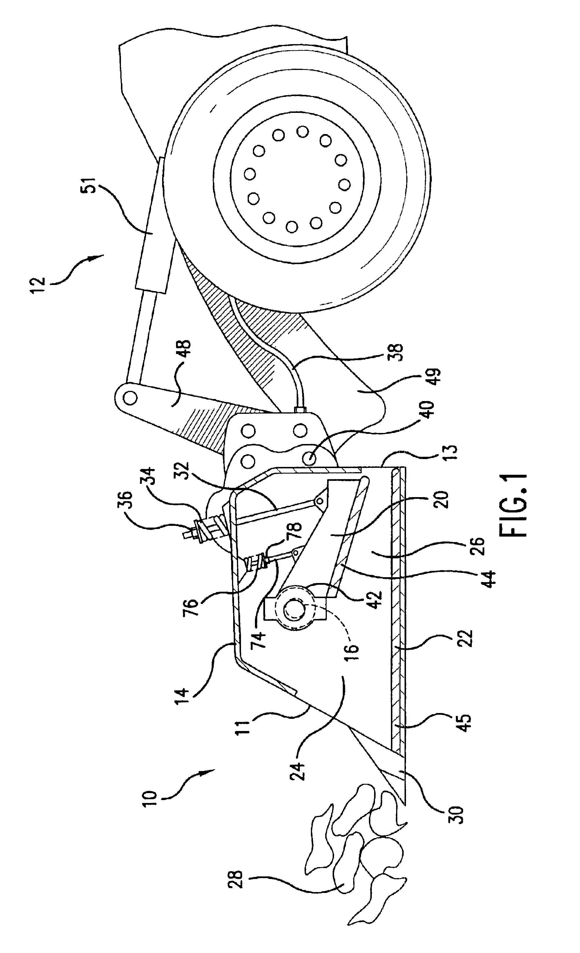 Mobile jaw crusher assembly