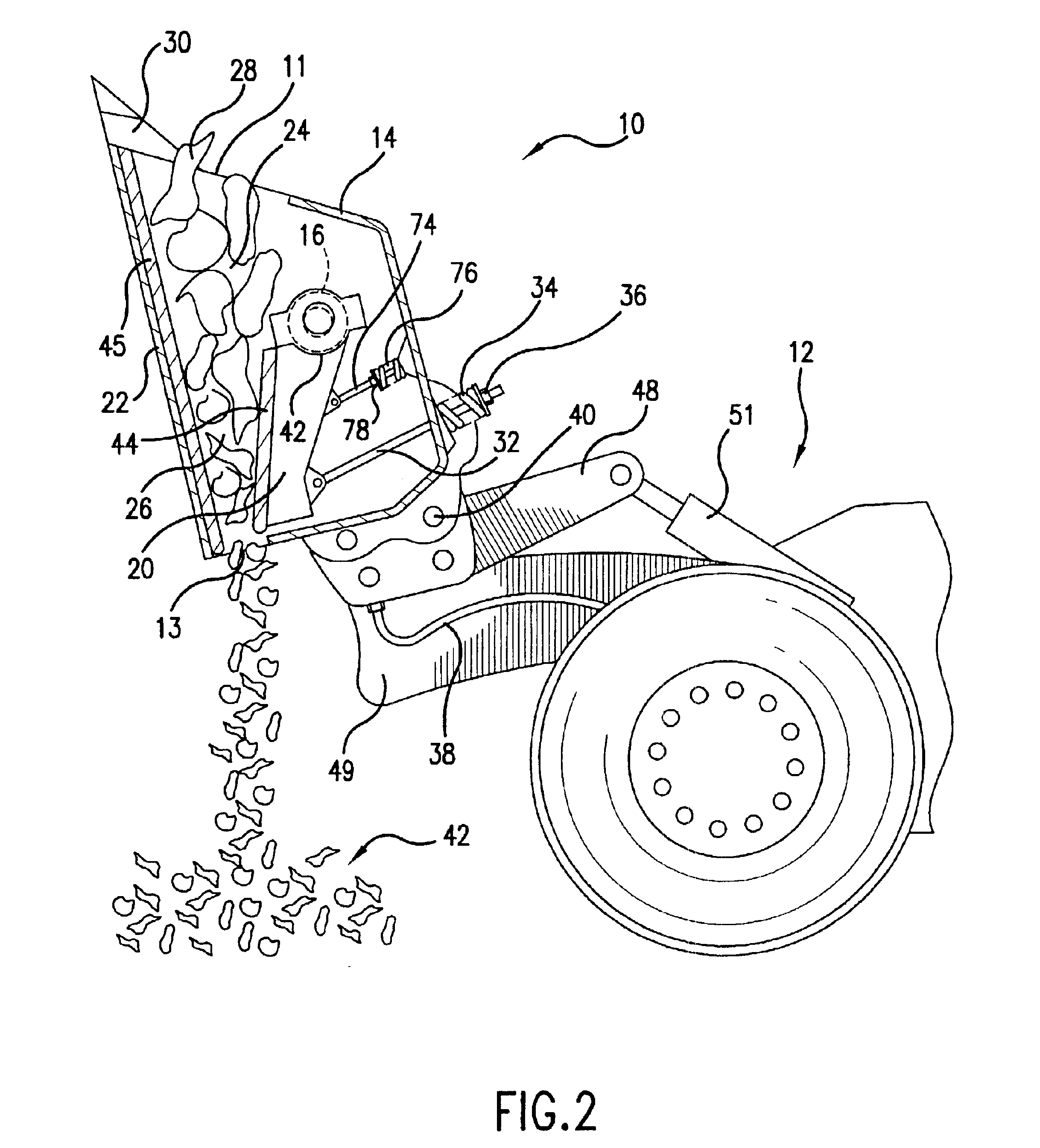 Mobile jaw crusher assembly