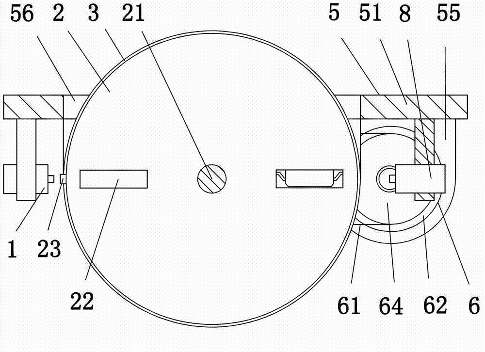 Integrated circuit turning device and control method