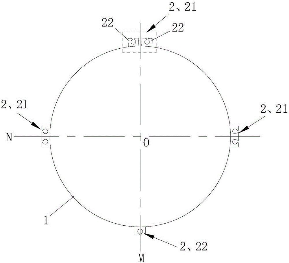 Washing machine and outer drum thereof