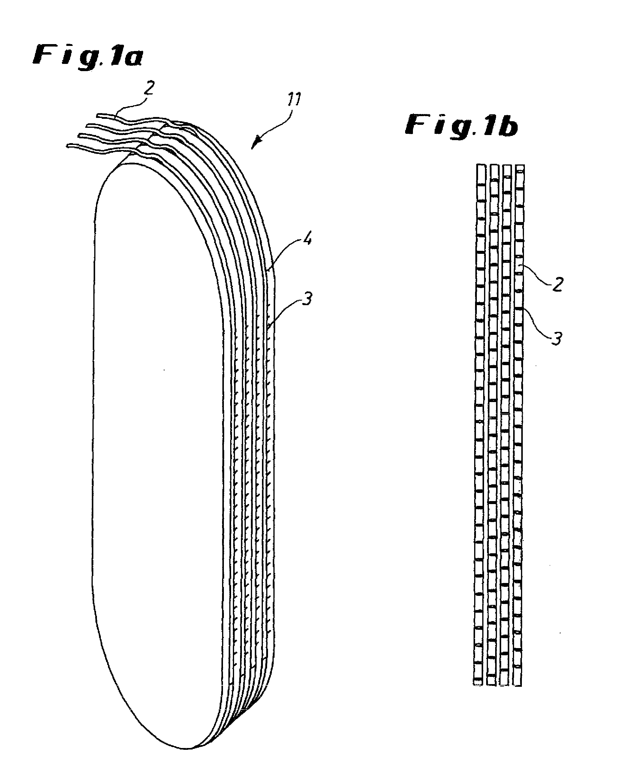 Casting level measurement in a mold by means of a fiber optic measuring method