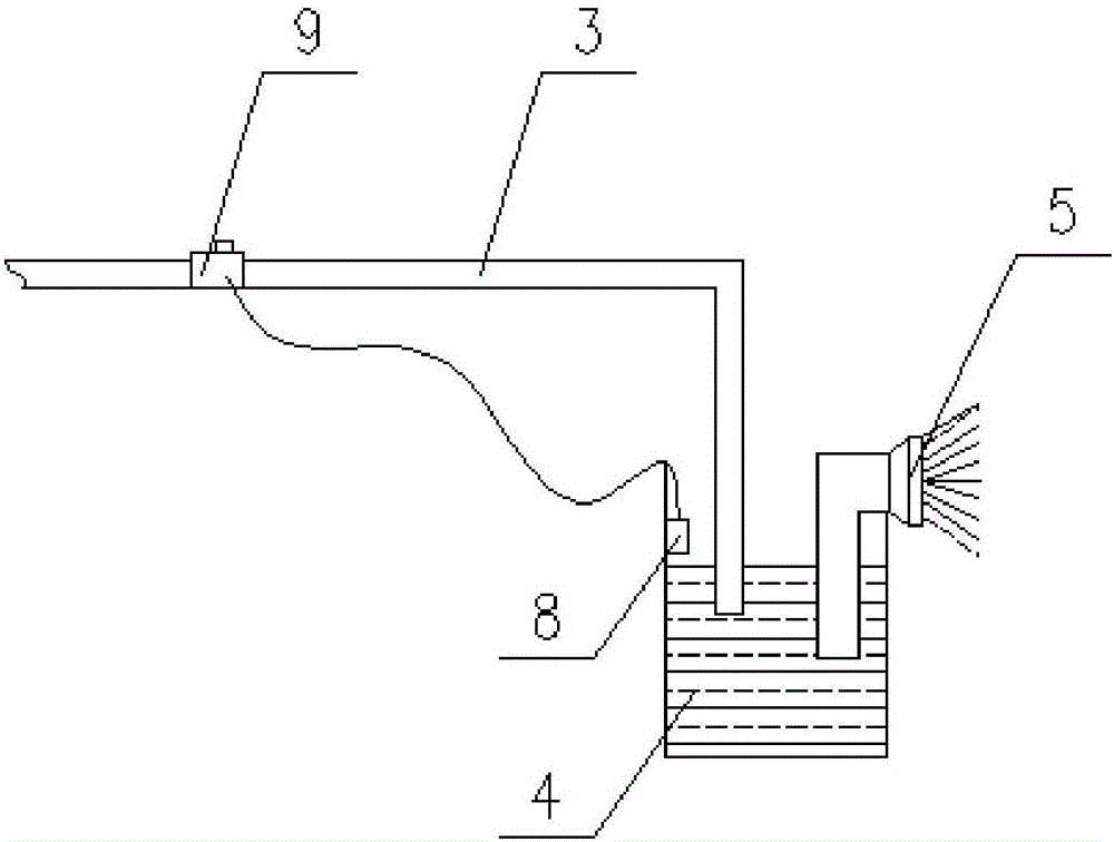 Human body temperature reducing device