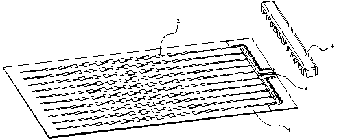 77GHz vehicle-mounted radar low sidelobe microstrip array antenna with shielding cover