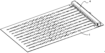 77GHz vehicle-mounted radar low sidelobe microstrip array antenna with shielding cover