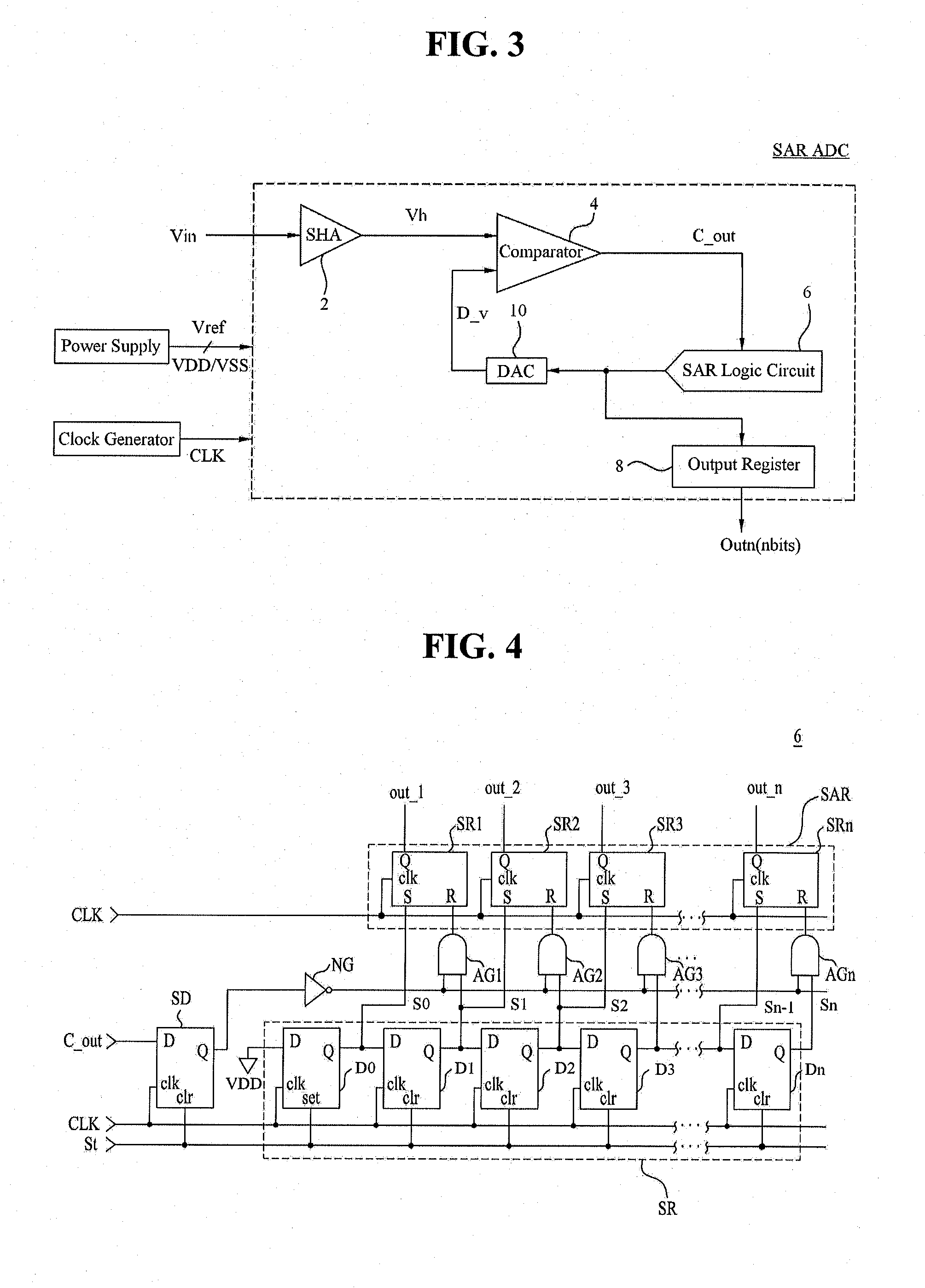 Successive approximation register analog-to-digital converter and analog-to-digital conversion method using the same