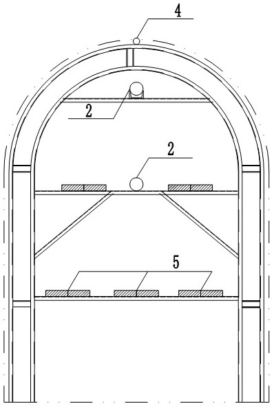 A construction method for concrete pouring of small-angle inclined piles